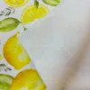 Bahia Fresh Lemon Digital Print Tea Towel Guest Bedroom Tea Room Cleaning Towel 40*60cm Soft Kitchen Rag details Picture